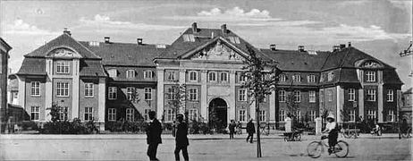 Le Rigshospitalet en 1910.