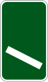 100 yd (91 m) to a roundabout or the next point at which traffic may leave a primary route