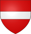 Arms used after Philip I, until Nassau. Based on the arms of Louvain/Perwez.