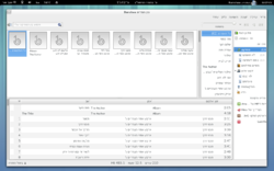 Banshee 2.6.1 רץ תחת שולחן העבודה GNOME