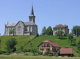 The church in Chavanod