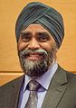 Harjit Singh Sajjan, kanadisk forsvarsminister.