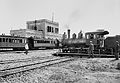 Image 17The Jerusalem Railway Station c. 1900. The locomotive on the turntable is "Ramleh" (J&J No. 3), a Baldwin 2-6-0. The station was the terminus of the Jaffa–Jerusalem railway until its closure in 1998. Today, the station is abandoned and suffering from neglect and vandalism, although it is one of 110 buildings selected for preservation in Jerusalem.