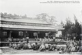 Mandarins kowtowing in front of Thái Hòa throne hall (太和殿) in coronation date of Bảo Đại, 1926