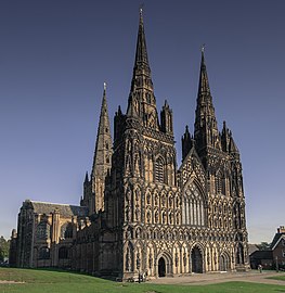 Lichfield Cathedral, UK