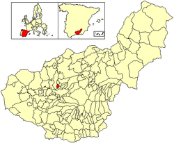 Location of Peligros