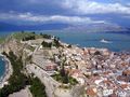 View of the city of Nafplion.