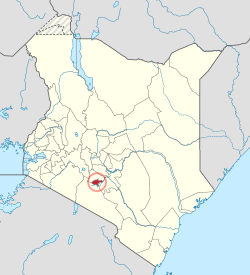 Location in Kenya