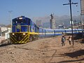 Sinqa as seen from a station in Cusco