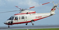 Sikorsky S-76A+ der Wiking Helikopter Service