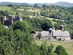 Skyline of Saint-Diéry