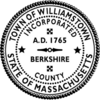 Official seal of Williamstown, Massachusetts