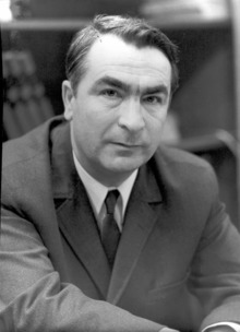 A portrait of Aco Šopov