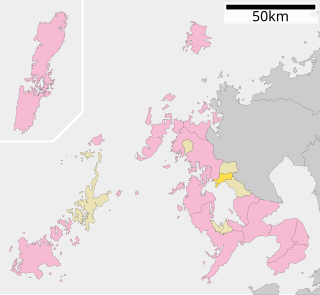 川棚町位置図