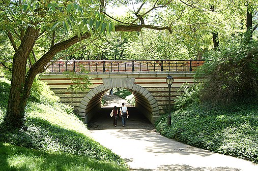 A bridge in Central Park