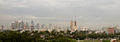 Skyline of Makati City from Star City.