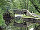 Skew bridge at Aberdulais canal basin