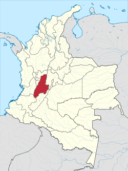 Tolima shown in red