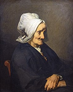 Portrait de la veuve Roumy, 1842.