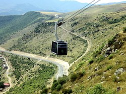 Cabine du téléphérique de Tatev.