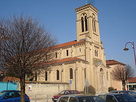 The church of Heyrieux