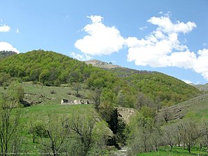 Scenery around the village