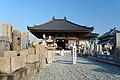 寺院の百度石（四天王寺元三大師堂）