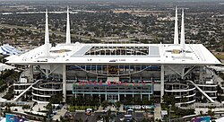 Hard Rock Stadium, January 2020