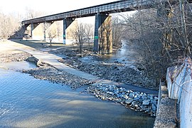 Accotink Creek bridges