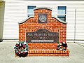 Belgian settlement monument at Green Bay town hall