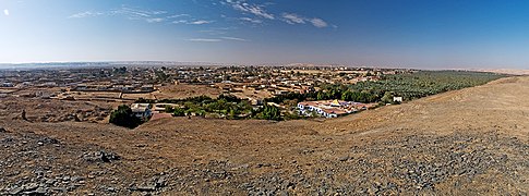 L'oasis d'Al-Bahariya.