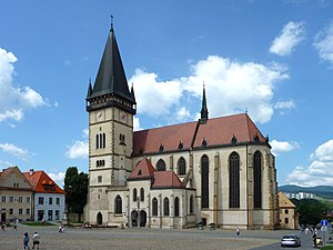 Basilica of St Giles in Bardejov