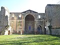 Abbaye de La Clarté-Dieu, ancienne nef et transept.