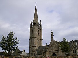 The church of Saint-Pierre, in Plougasnou