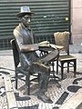 Image 31Statue of Fernando Pessoa by Lagoa Henriques, next to the A Brasileira café, in Chiado, Lisbon. (from Coffeehouse)