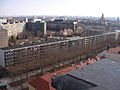 Vista della parte meridionale della Hauptstraße dalla torre della Dreikönigskirche