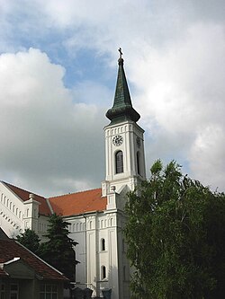 The Evangelical church, built in 1870