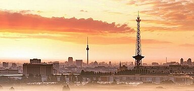 Funkturm Berlin & Berlinski TV stolp (Berliner Fernsehturm)(2014)