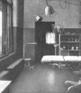 Operating room at Brooks Hospital