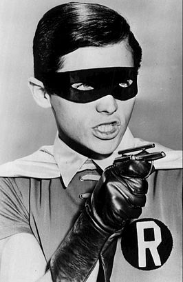 Burt Ward als Robin, jaren 60.