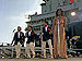 Left to right: William "Red" Guest, Edward Patten, Merald "Bubba" Knight, és Gladys Knight