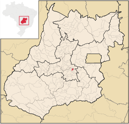 Terezópolis de Goiás – Mappa