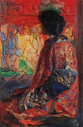 Leon Wyczółkowski, Japonka (1897)