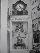 L'horloge Charvet.