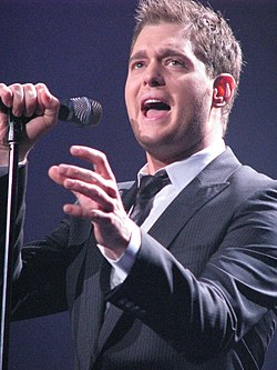 Michael Bublé den 21. juni 2008 i Sydney Entertainment Centre.