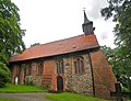 Der Südgiebel der Kirche Sinstorf