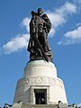 Parte central del Monumento de Guerra Soviético (Treptower Park) en Berlín.