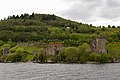 Urquhart Castle as seen from Loch Ness. June 2012.