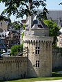 Remparts de Vannes Tour du Connétable et partie des remparts attenantes