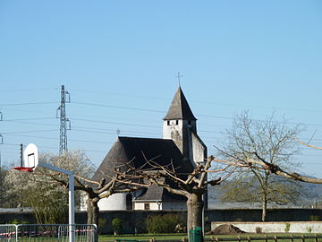 L'église Saint-Jean-Baptiste.